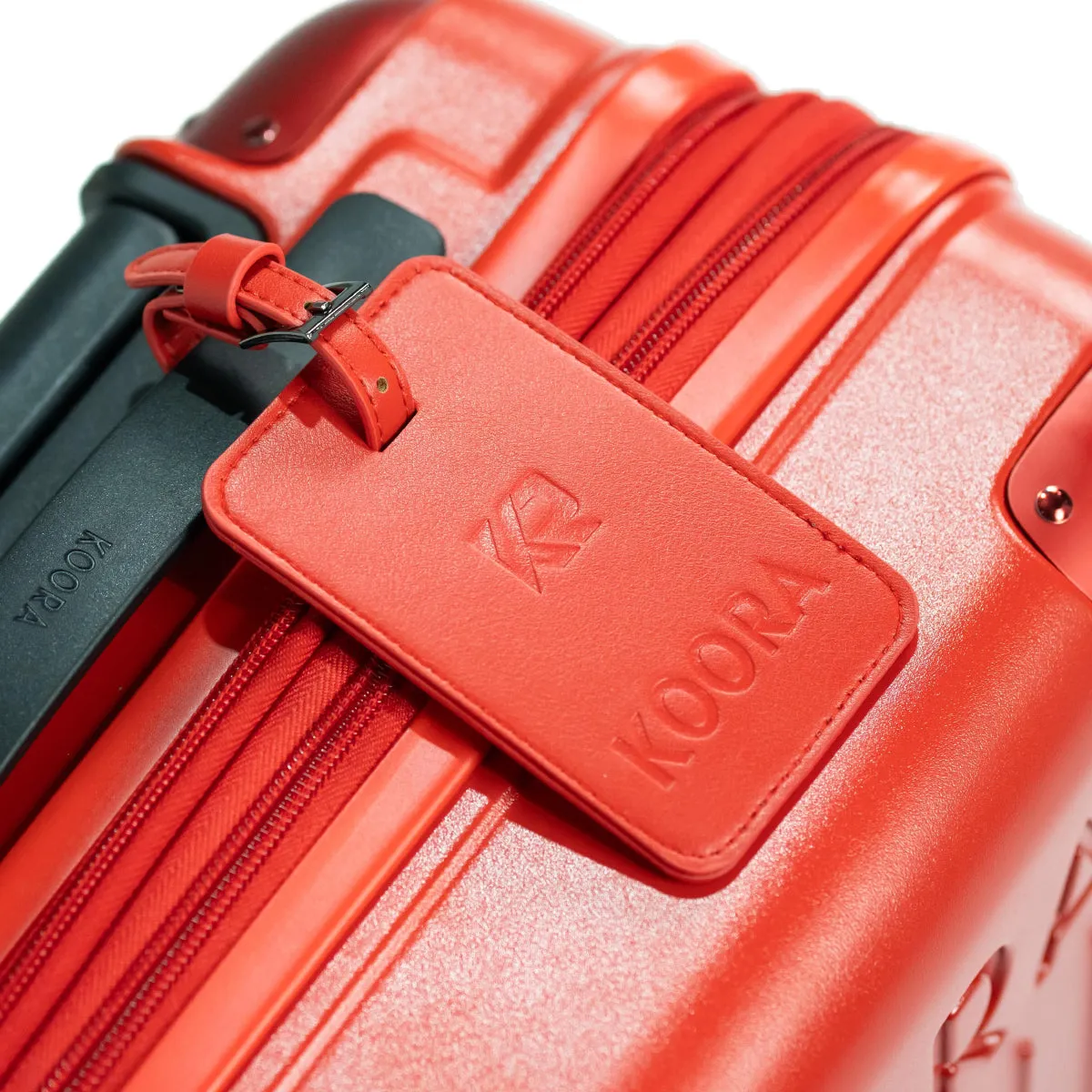 Eco Lite Expandable 2-Piece Luggage Set- Red | Yellow