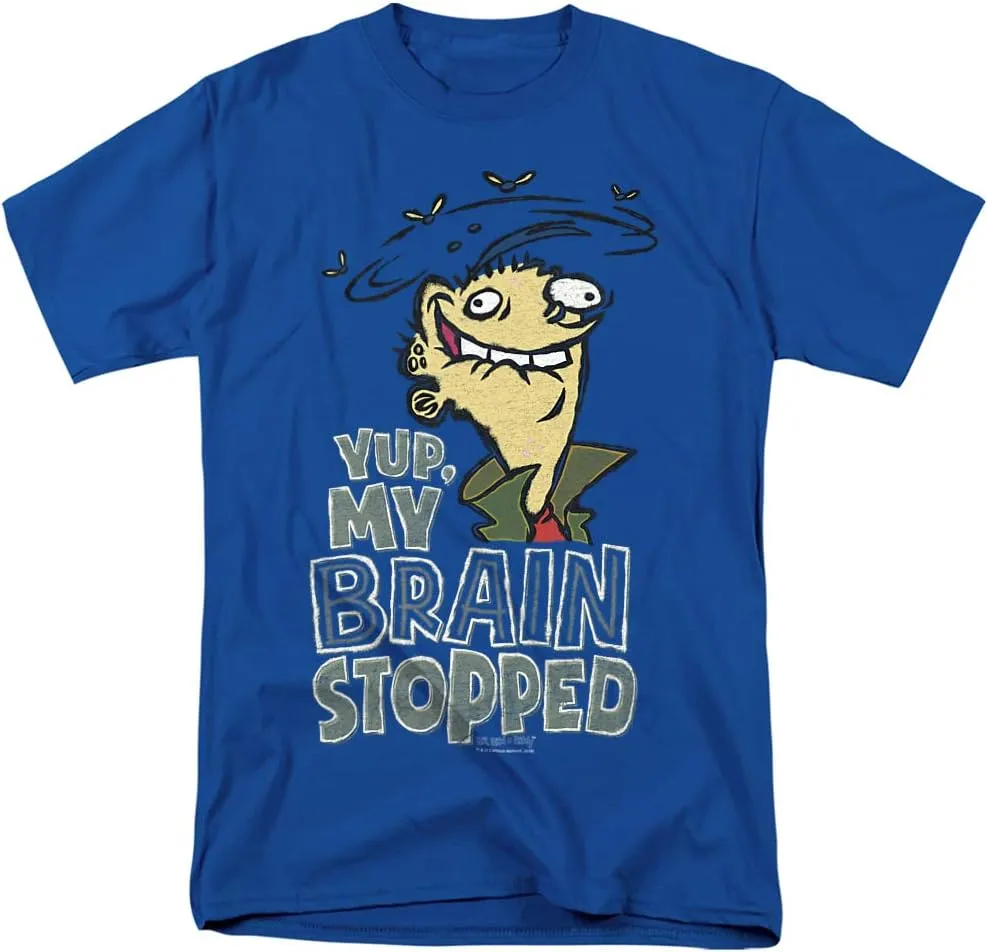Ed EDD N Eddy Brain Dead Ed Unisex Adult T Shirt for Men and Women