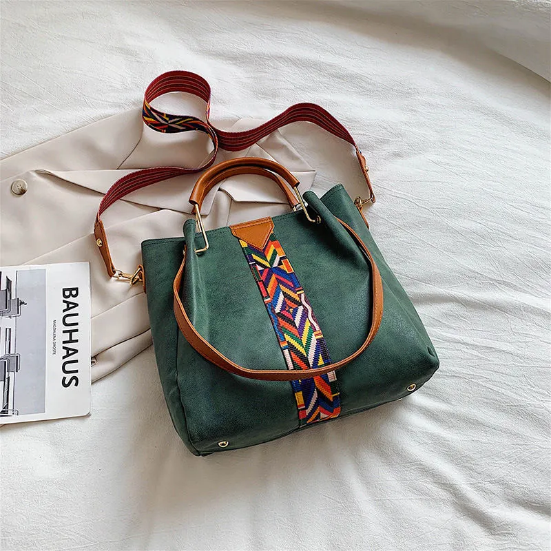 Ethnic Patterned Shoulder Bag