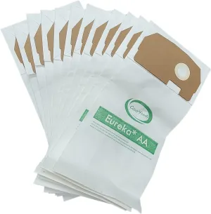 Eureka Victory and True Hepa Type AA 12 Pack of Ultra Fresh Vacuum Bags, compare to 58236C