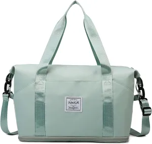Expandable Travel Duffle Bag Weekender Carry on Overnight Bag Gym Bag for Women