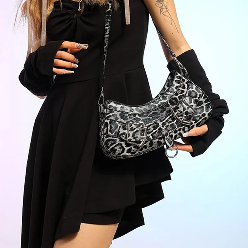 Eye-catching Bags(3 Leopard Zipper Patchwork Colors) Courteous Daily