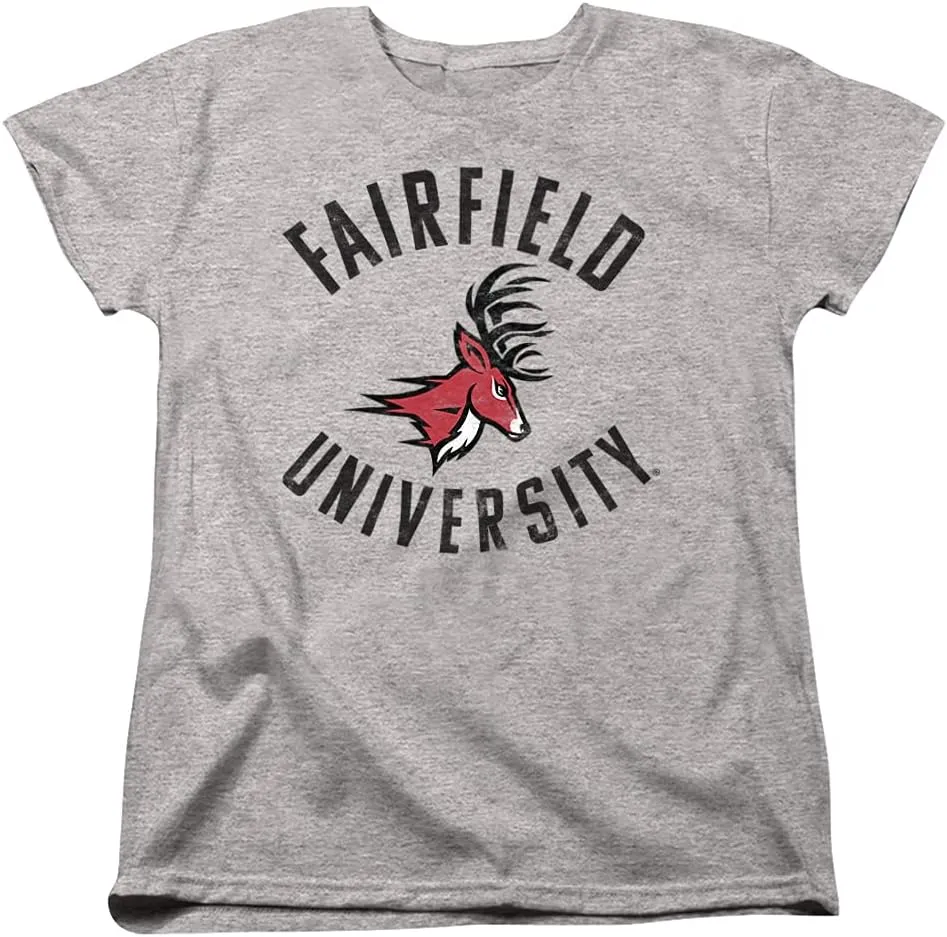 Fairfield University Official Stags Logo Women's T Shirt