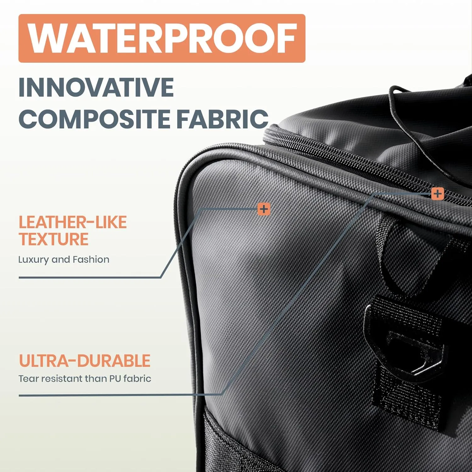 Fanwoli 32'' Rolling Duffel Bag with 2 Wheels - No-Sag Design for Heavy Loads, Expandable 100L-120L Carry on Luggage with Lock, Waterproof Foldable Lightweight for Travel, Camping,Moving