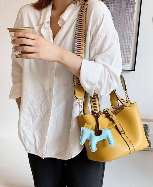 Fashion Women's Handbags 2 Pcs/set Composite Bags Handbag Women