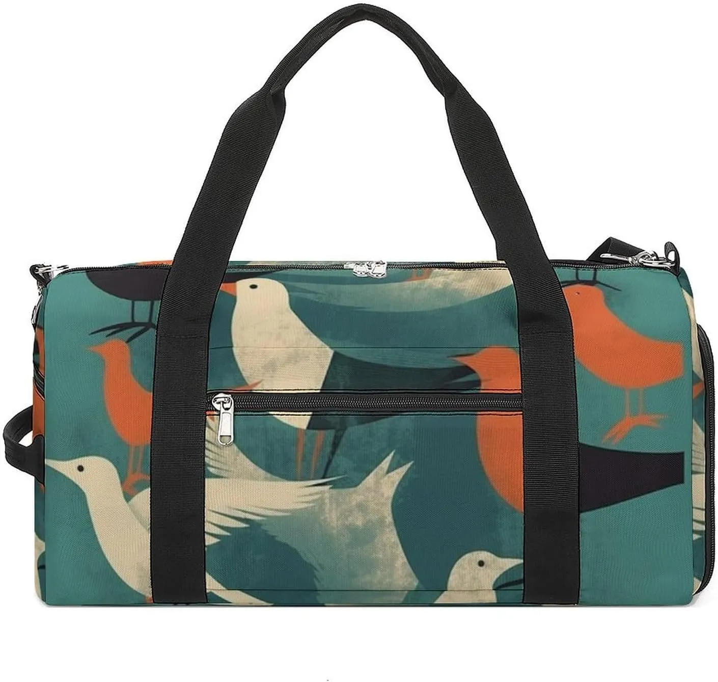 Flock Of Birds Gym Bag Sport Gym Tote Bag Lightweight Duffle Bag Carry On Weekender Bags for Women Men