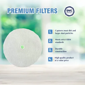 for DVC Replacement 5404001800 for Filter Queen Vacuum - 100 for Filter Cones - Belts, V-Belts, Spare Parts for Lawn Mowers, Vacuum Cleaners and More