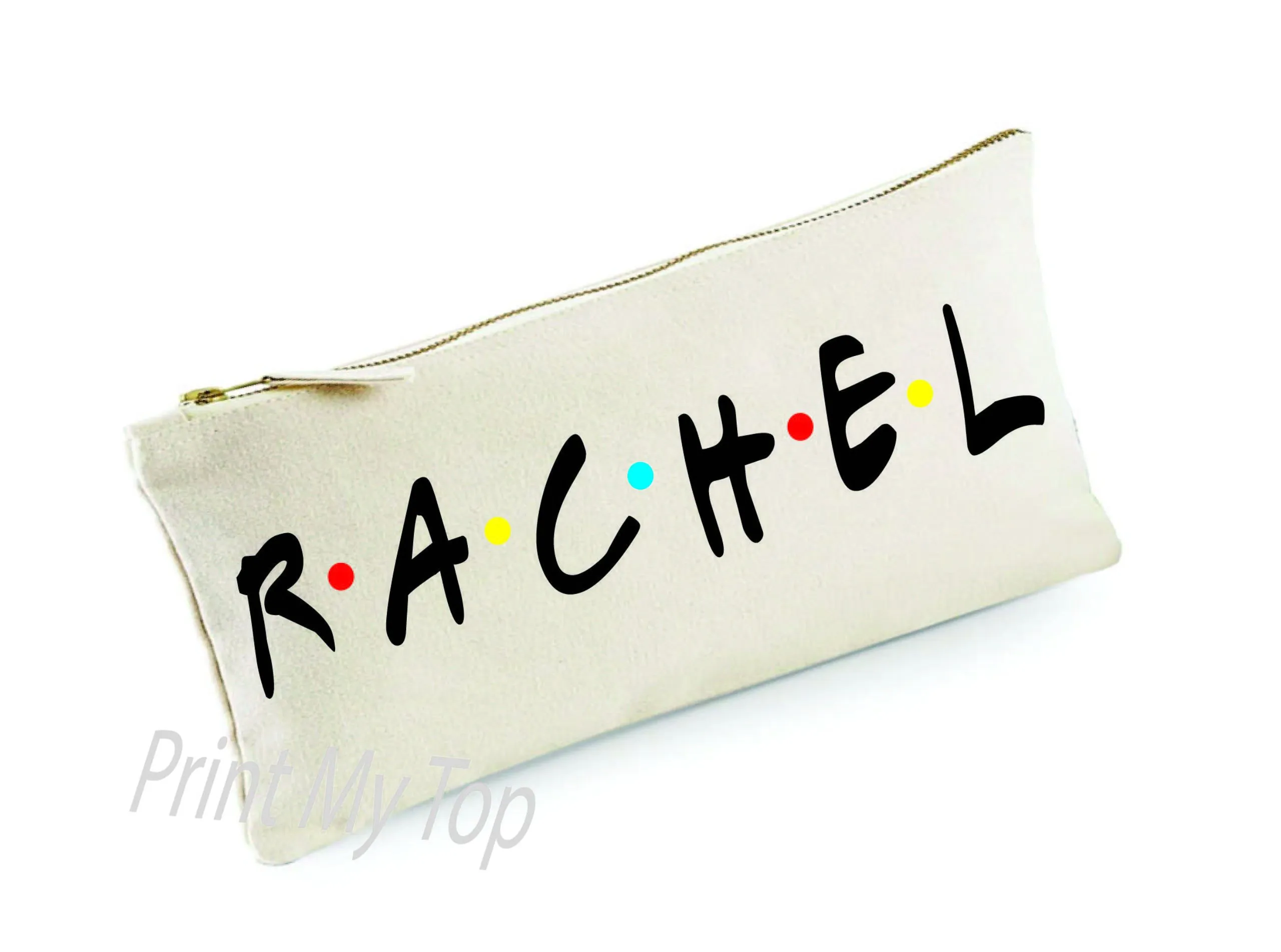 Friends Style Personalised Pencil Case