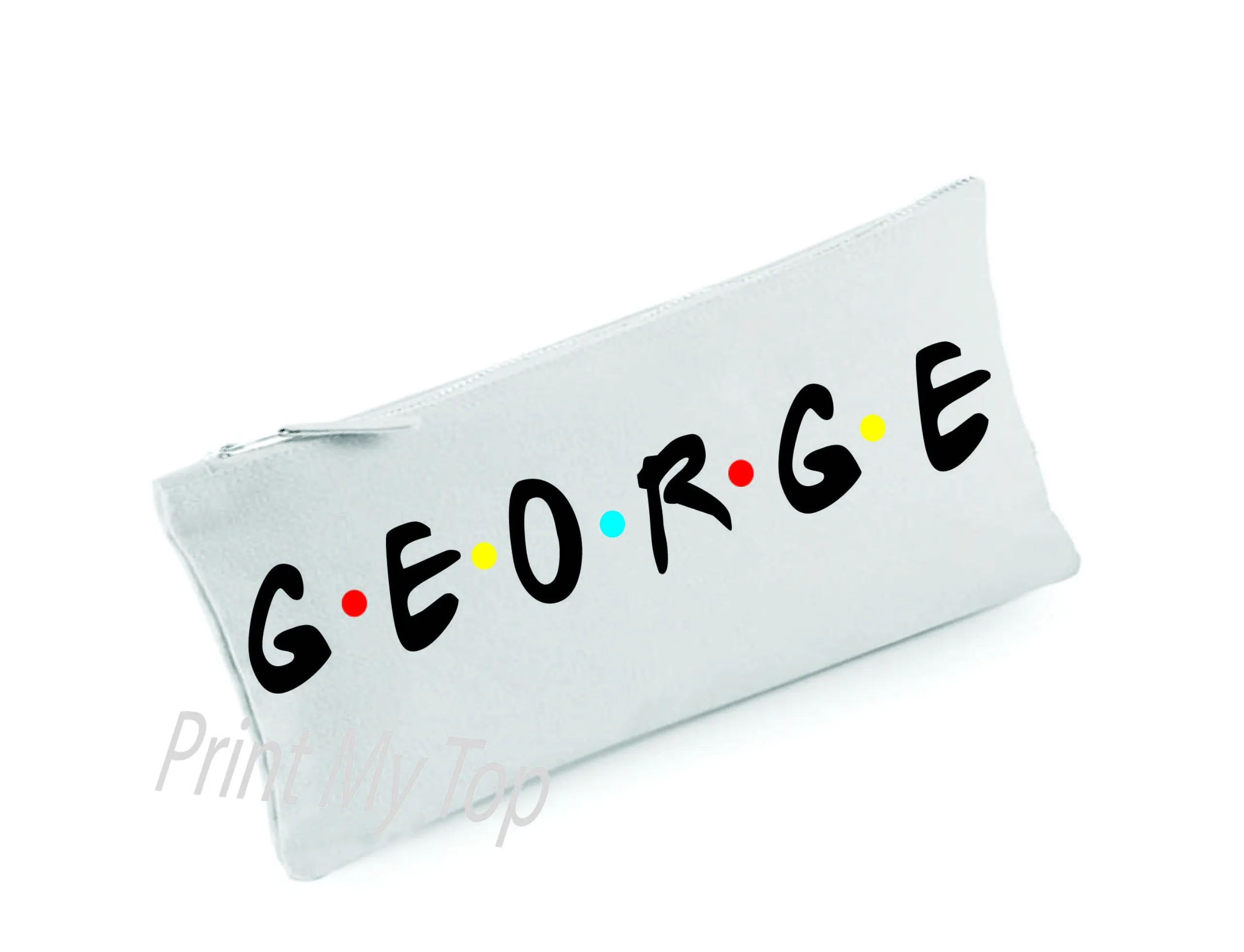 Friends Style Personalised Pencil Case