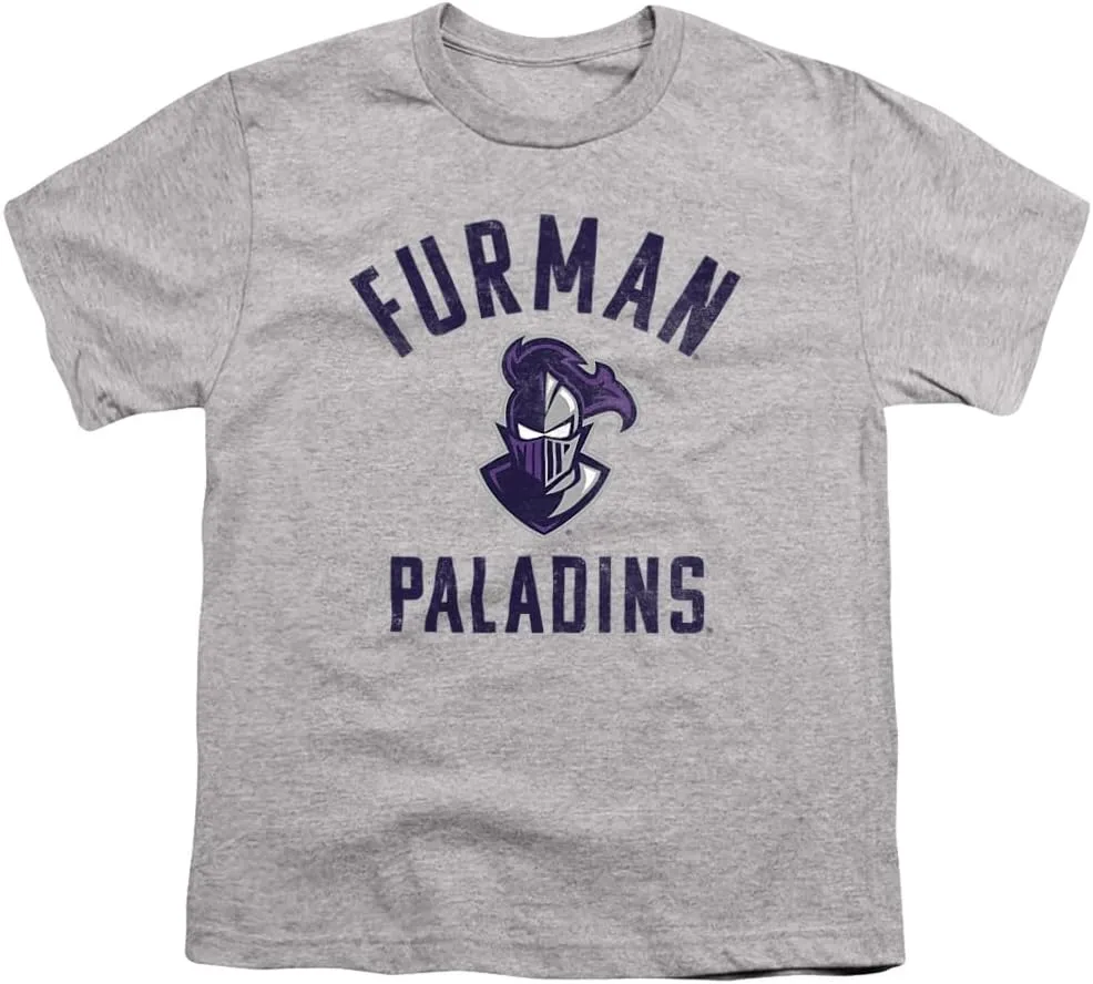 Furman University Large Kids T Shirt for Youth Boys and Girls