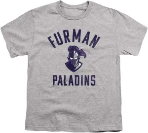Furman University Large Kids T Shirt for Youth Boys and Girls