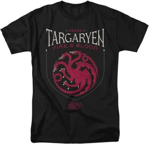 Game of Thrones House Shields Collection Unisex Adult T Shirt