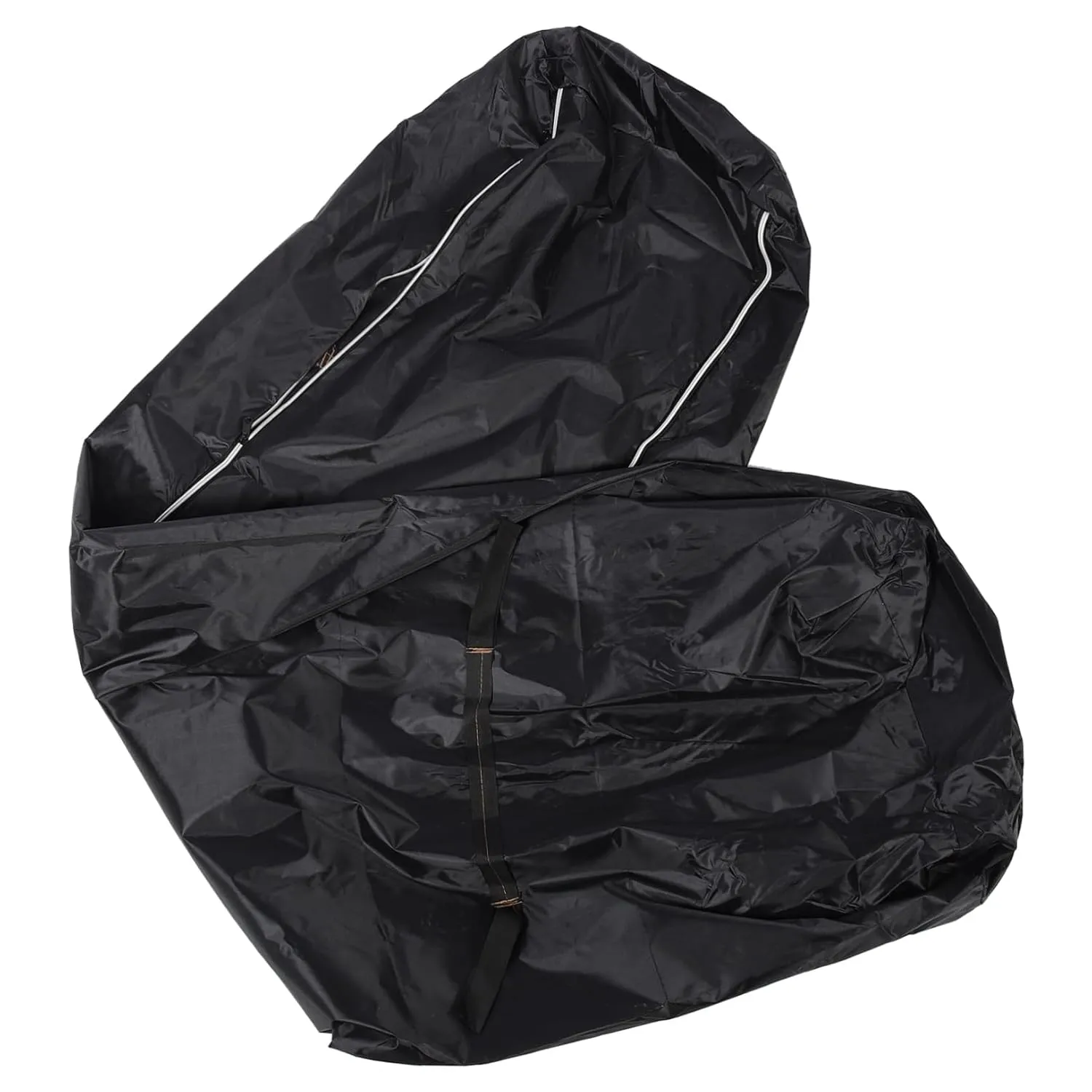 Garneck Body Bag Linen Mortuary Supplies Bags Hand Corpse Bodies for Dead Body Funeral Accessory Dead Person Bag Body Storage Bag Body Carrying Bag Cadaver Bag Black Cloth