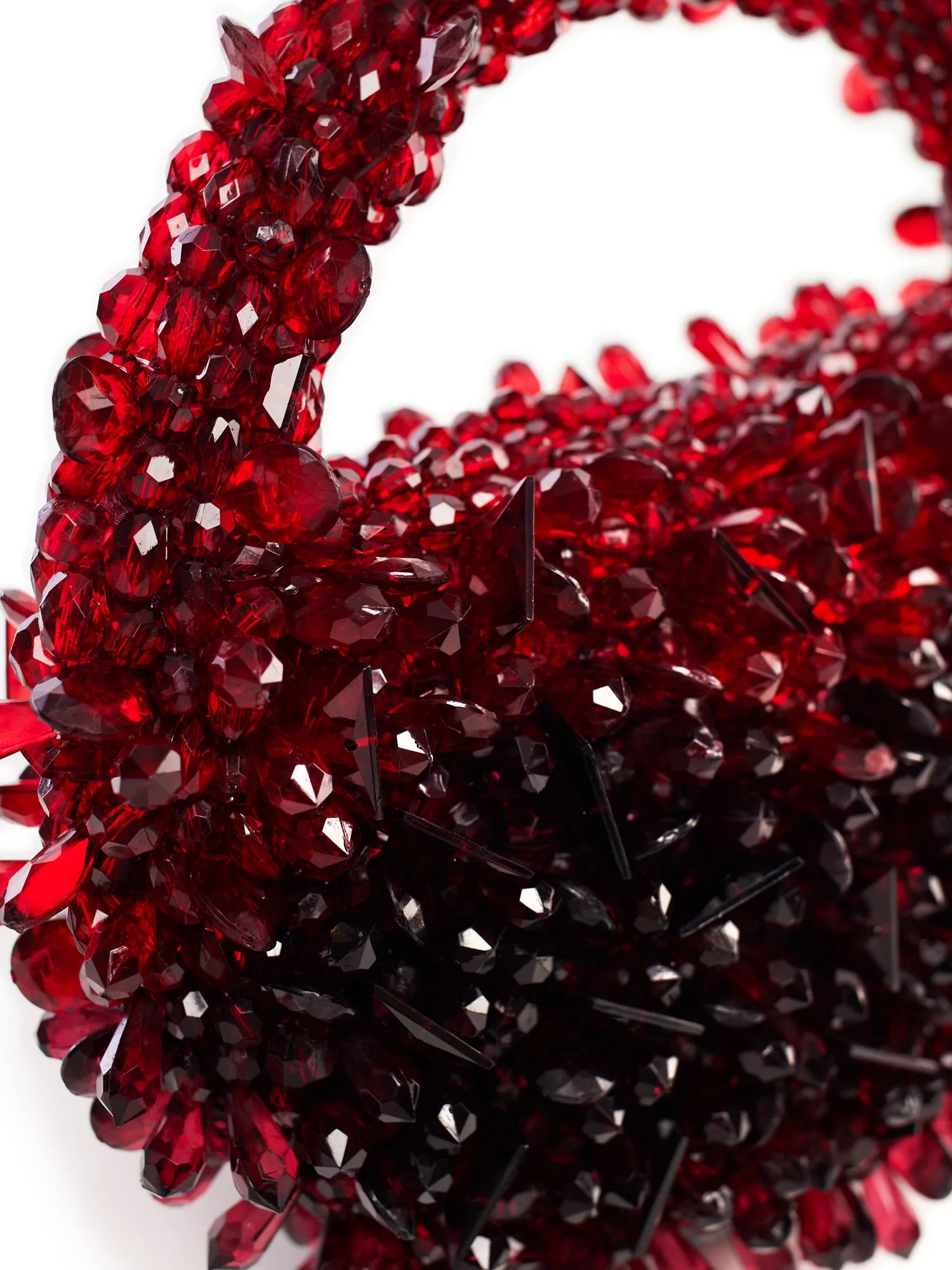 Garnet Red Quartz Bag