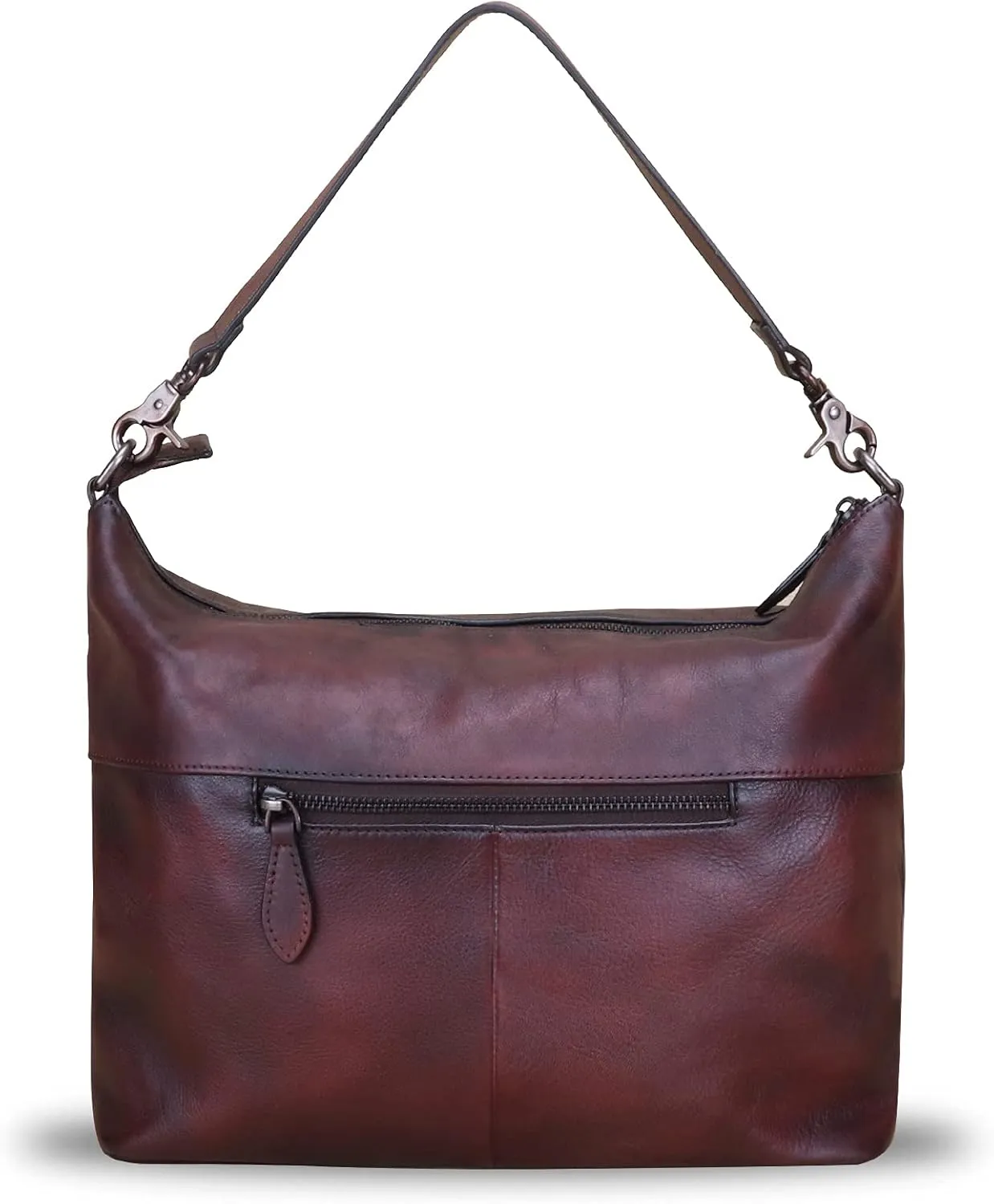 Genuine Leather Handbags for Women Handmade Purses Top Handle Shoulder Bags Vintage Style Real Leather Crossbody Hobo Satchel