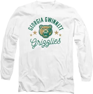 Georgia Gwinnett College Official Grizzlies Unisex Adult Long-Sleeve T Shirt