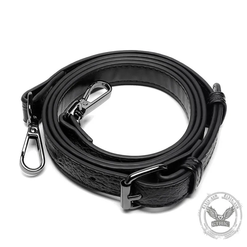 Gothic Bat Eye PU Leather Punk Crossbody Bag