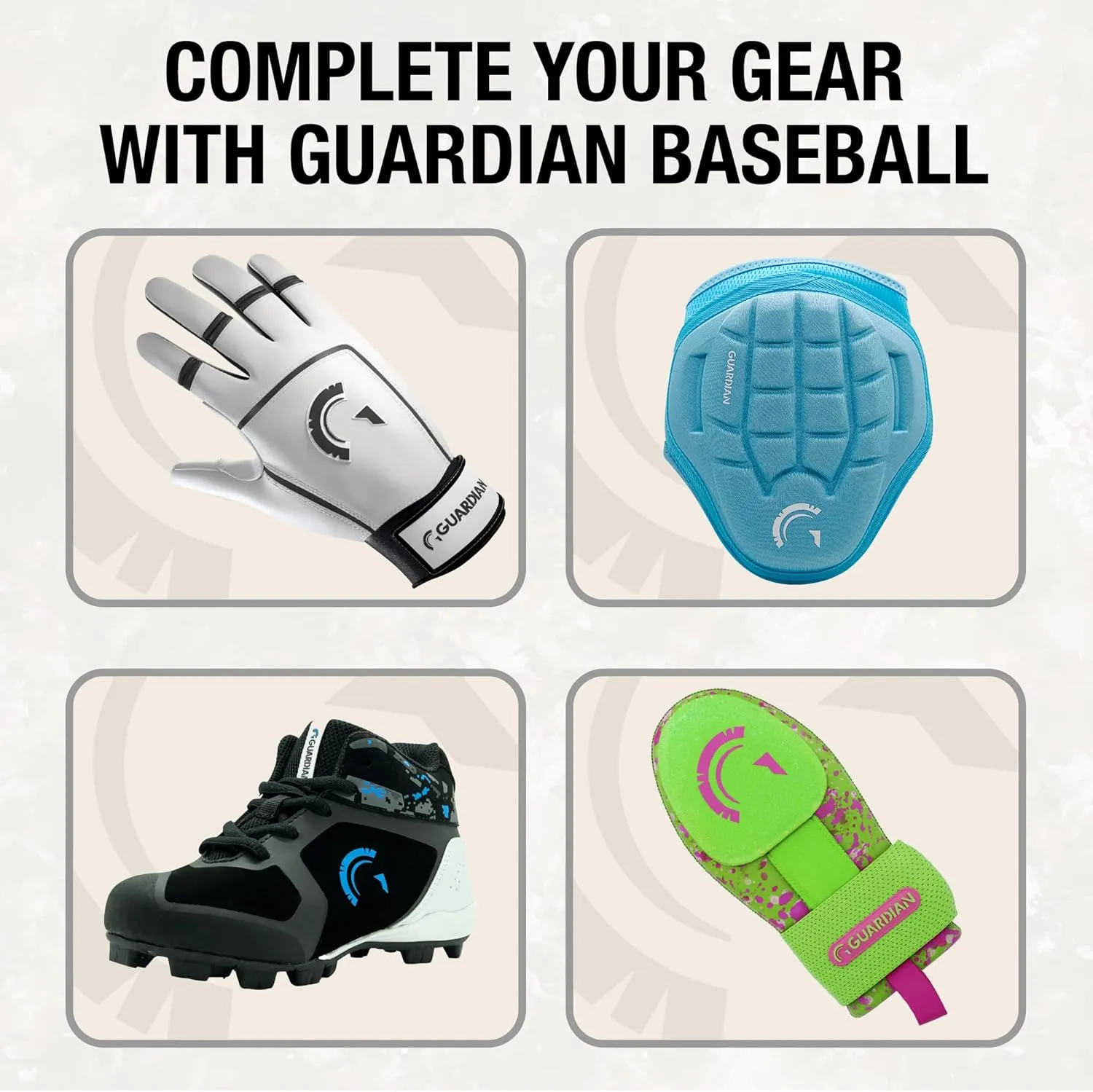 Guardian Baseball Backpack for Youth, Softball Bag for Girls, Durable Bat Bags Baseball Youth Boys and Girls, TBall Bag – Includes Hook to Hang on Fence