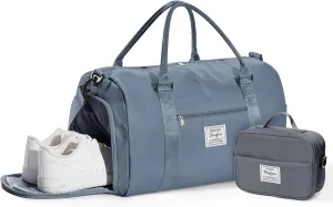 Gym Bag Womens,Travel Duffel Carry on Bag Sport Tote Bag Weekend Overnight Bag