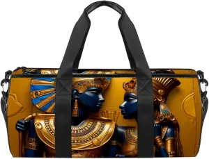 Gym Bags for Women,Duffle Bag for Travel,Ancient National Style Egypt,Gym Bag for Men