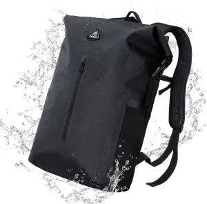 Haimont Dry Backpack Waterproof TPU Bag 30L, Lightweight Roll Top Dry Bag with Laptop Pocket for Kayaking, Boating, Rafting