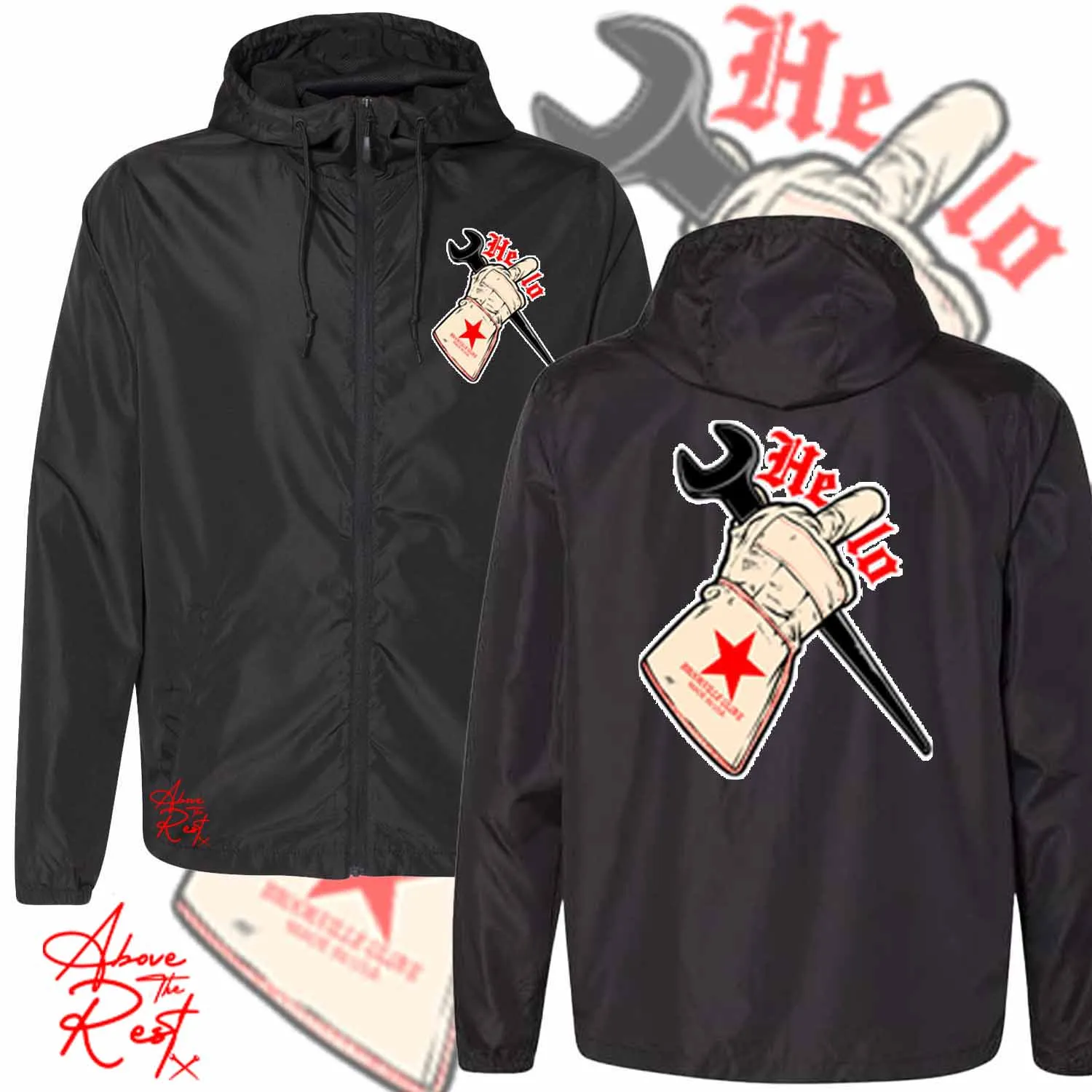 HELLO F.U WINDBREAKER FULL ZIP