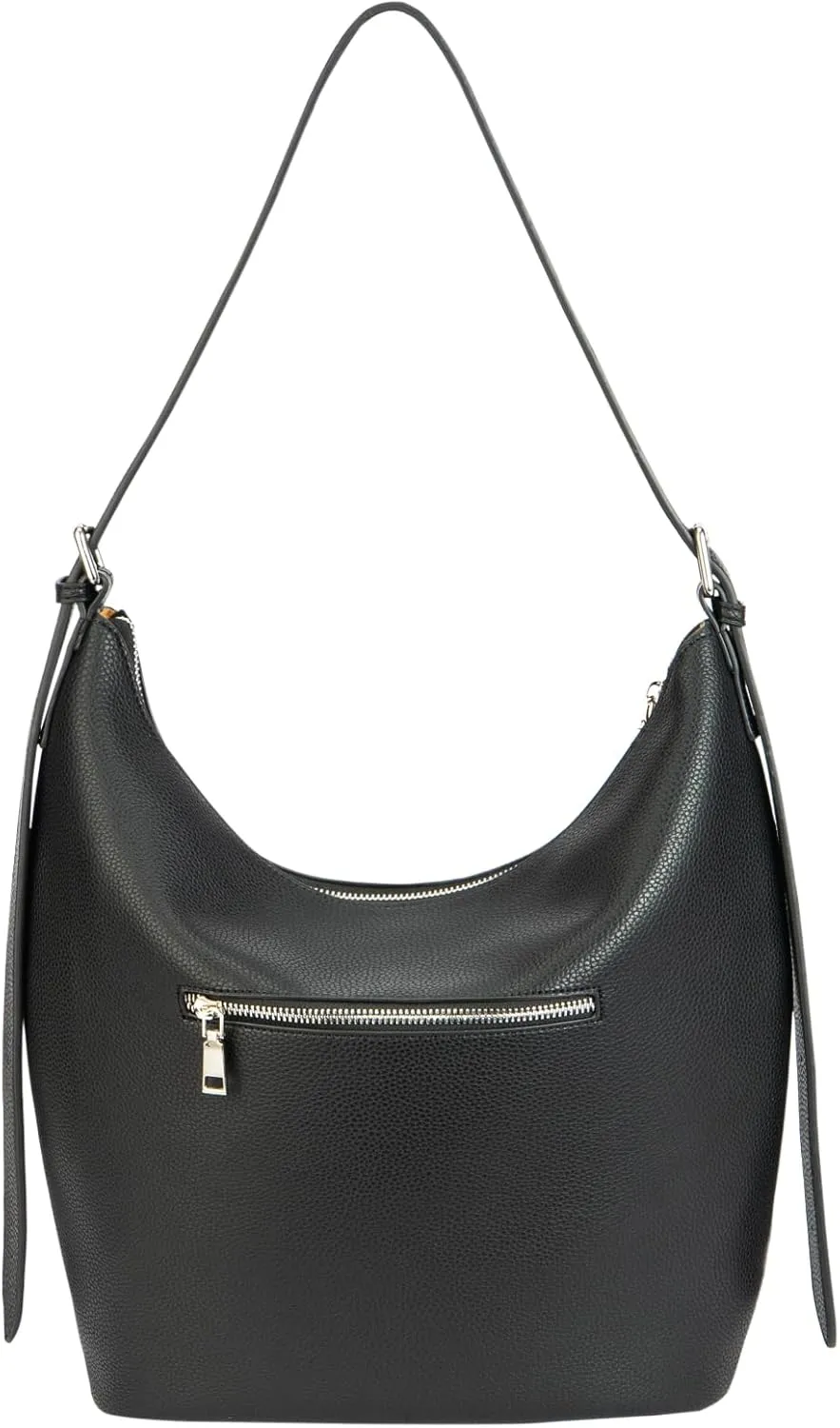 Hobo Crossbody Bags Leather Shoulder Bag Casual Work Handbags 2025 Trendy with Adjustable Strap