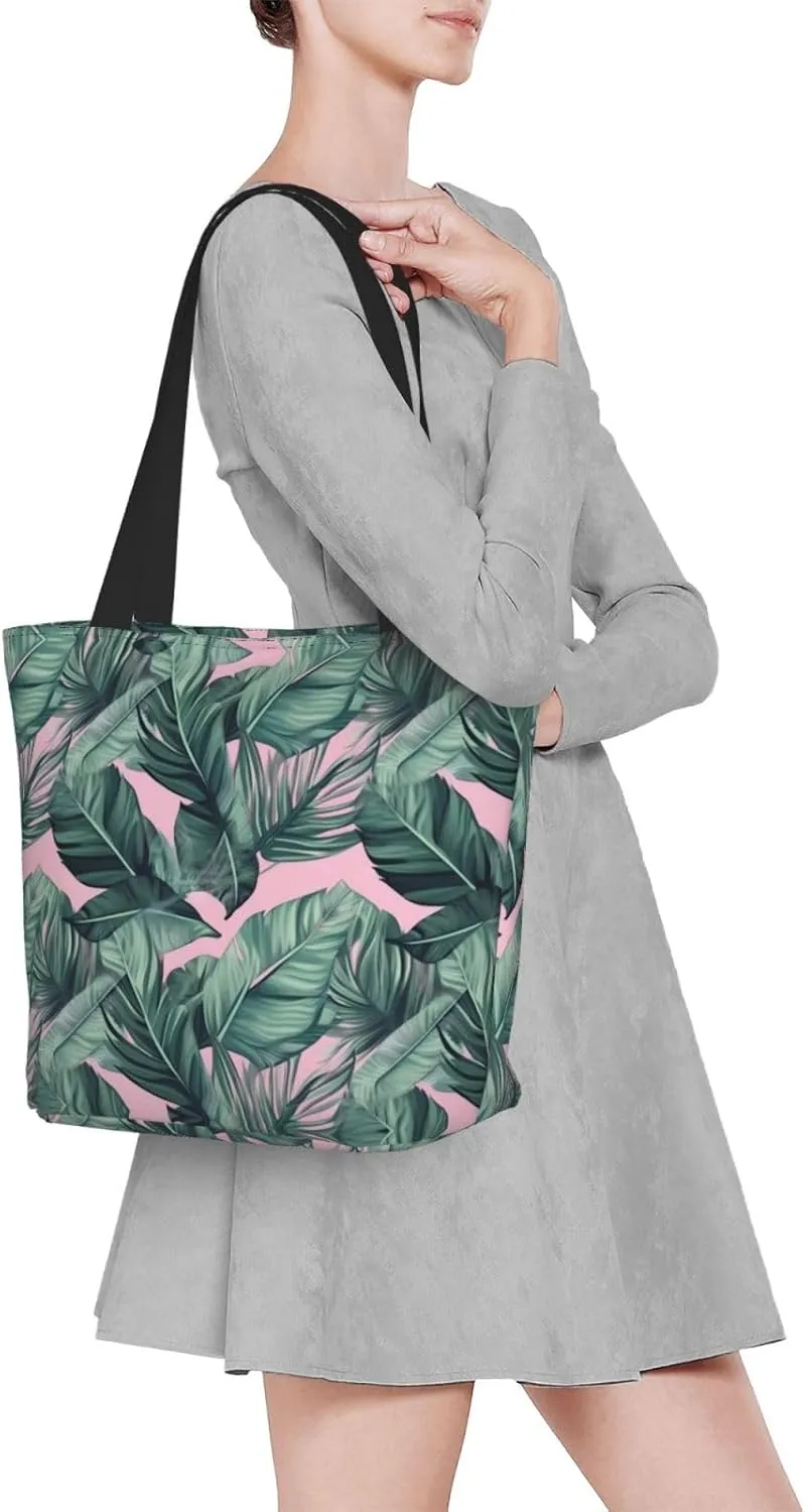 Horses On The Beach Printed Fashionable Large Handbag And Shoulder Bag, Suitable For Various Daily Use