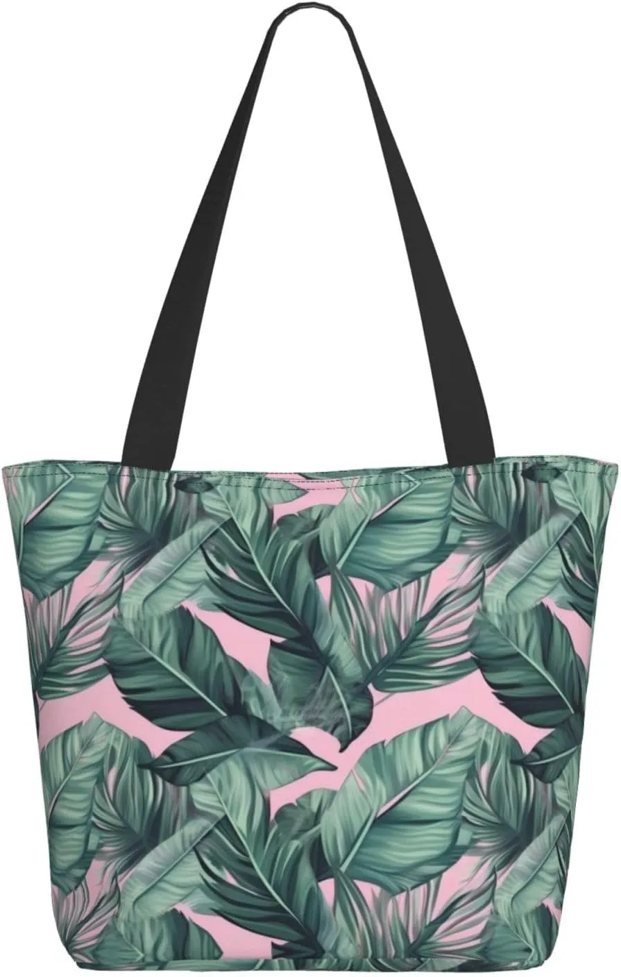 Horses On The Beach Printed Fashionable Large Handbag And Shoulder Bag, Suitable For Various Daily Use