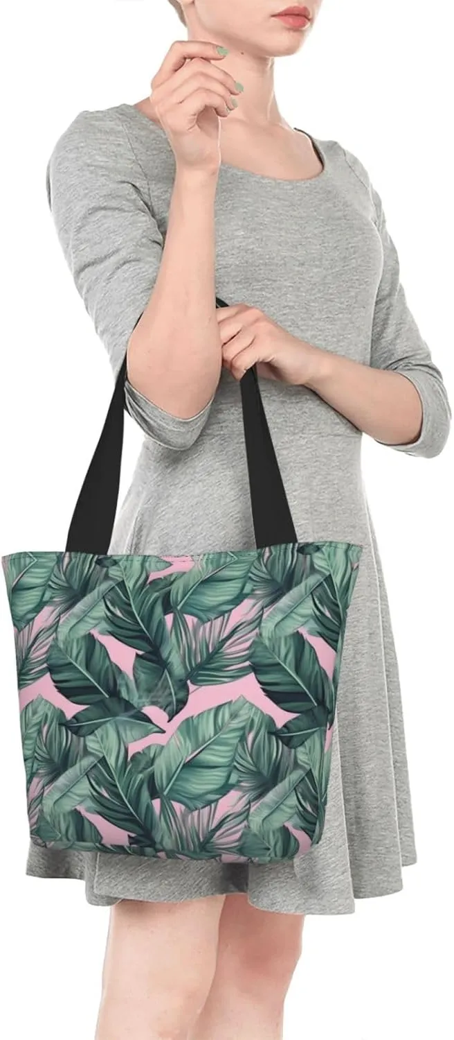 Horses On The Beach Printed Fashionable Large Handbag And Shoulder Bag, Suitable For Various Daily Use