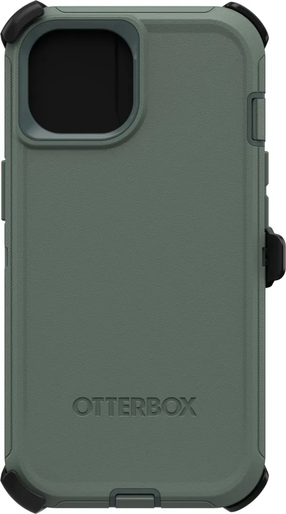 iPhone 15/14/13 Otterbox Defender Series Case - Green (Forest Ranger)