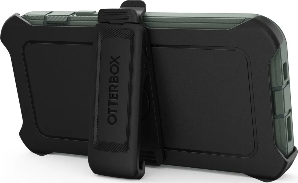 iPhone 15/14/13 Otterbox Defender Series Case - Green (Forest Ranger)