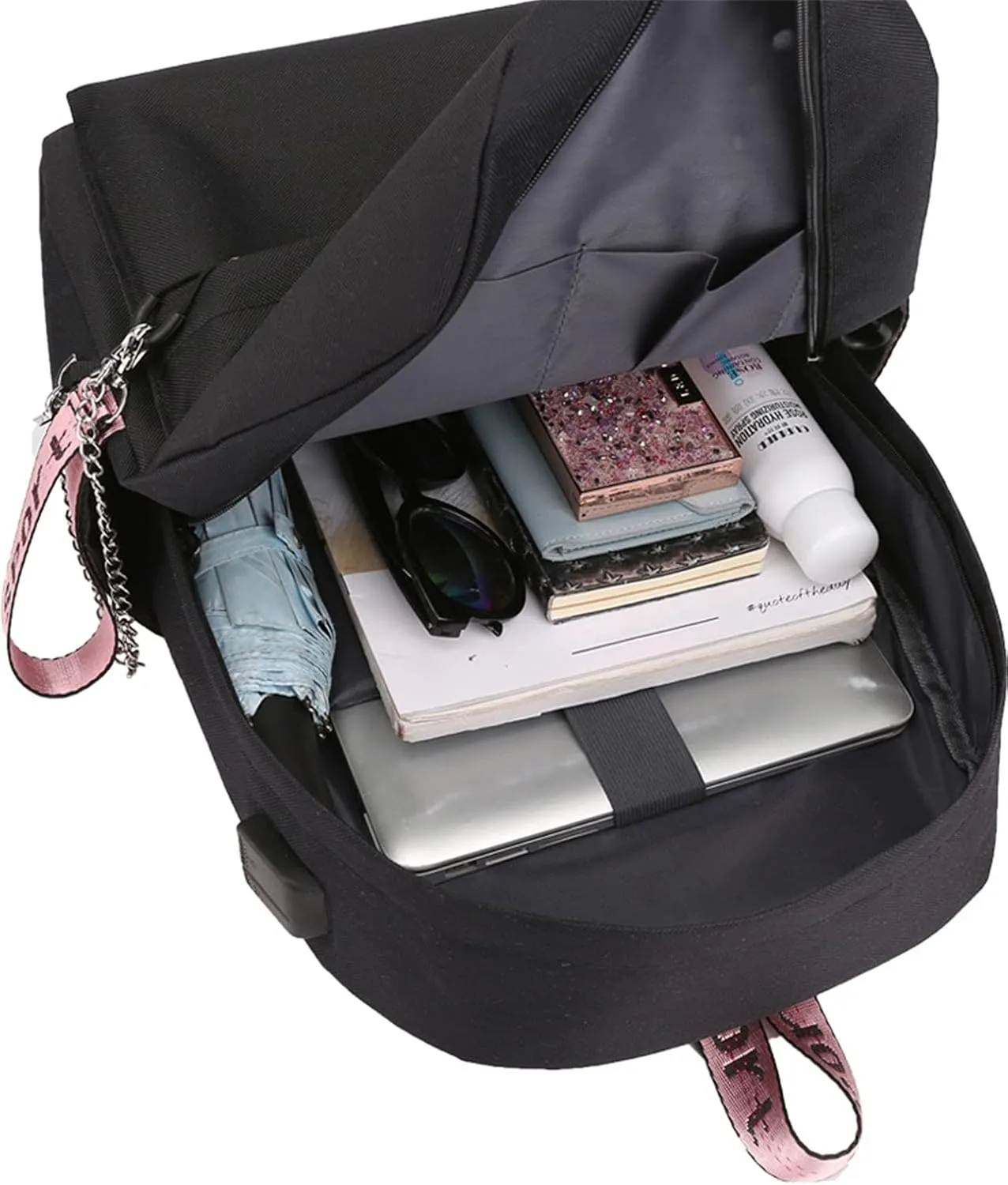 ISaikoy Anime Ciel Phantomhive Backpack Sebastian Bookbag Daypack School Bag Shoulder Bag Style I5