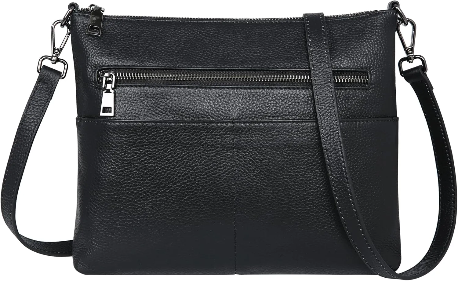 Iswee Retro Leather Crossbody Bags for Women Shoulder Handbag