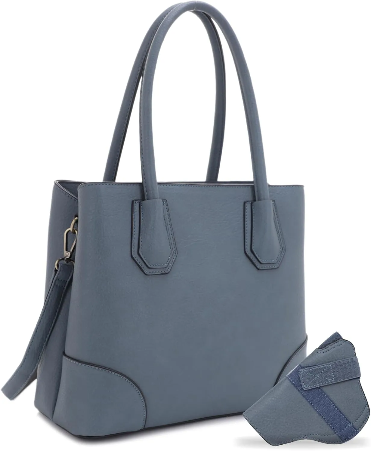JESSIE & JAMES Concealed Carry Tote Bag Top Handle Satchel Purse