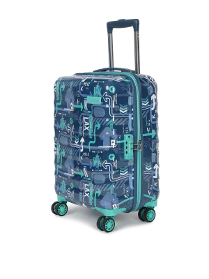 JFK Plus Denim Blue Cabin Trolley