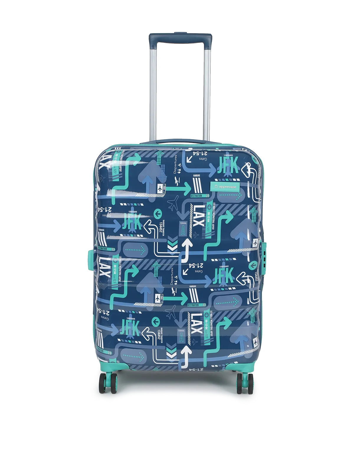 JFK Plus Denim Blue Medium Trolley