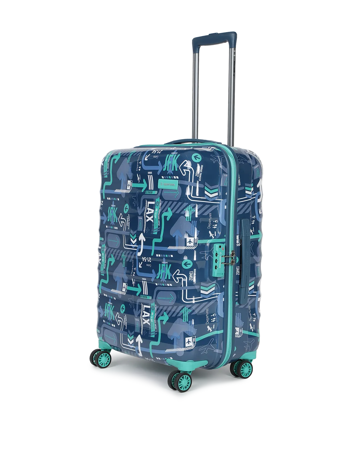 JFK Plus Denim Blue Medium Trolley