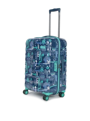 JFK Plus Denim Blue Medium Trolley