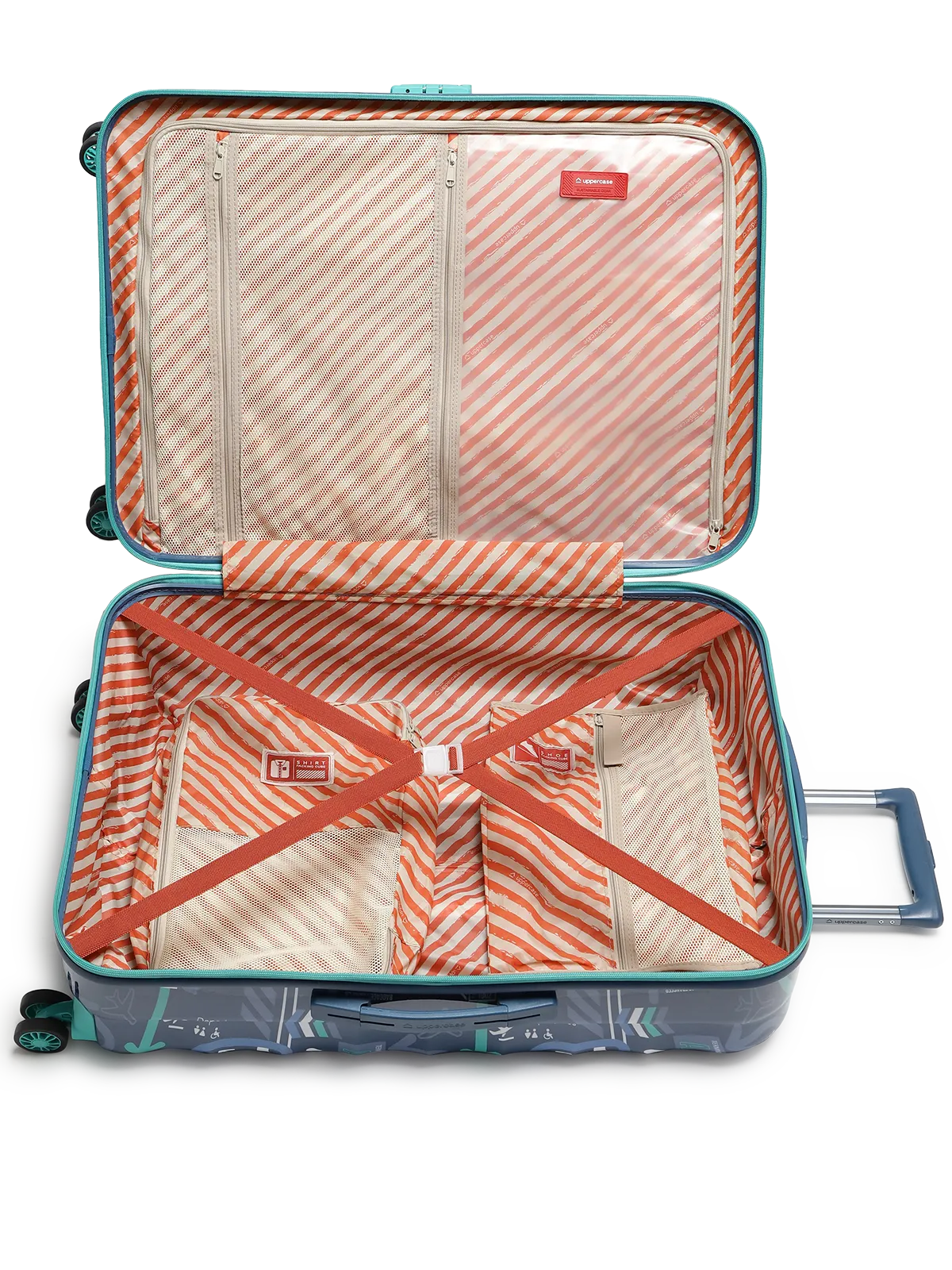 JFK Plus Denim Blue Set of 3 (S M L) Trolley