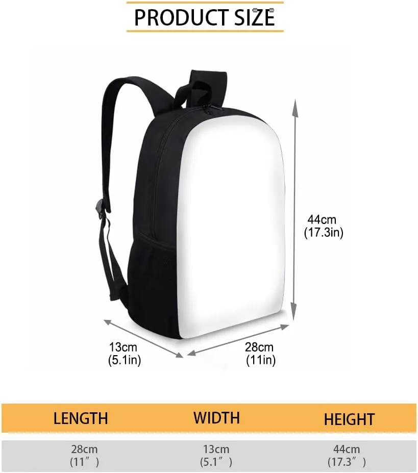 JooMeryer Boys Cool Backpack Wolf Skull Printed School Bags Bookbag Shoulder Bags Daypack for Elementary Middle School,Anger Howling Wolf