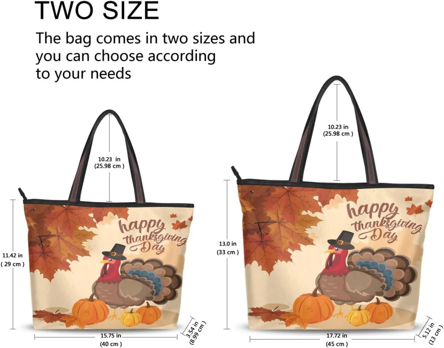 JSTEL Halloween Pumpkin Tote Purse with Pockets and Compartments,Halloween Bat Tote Bag Zippered