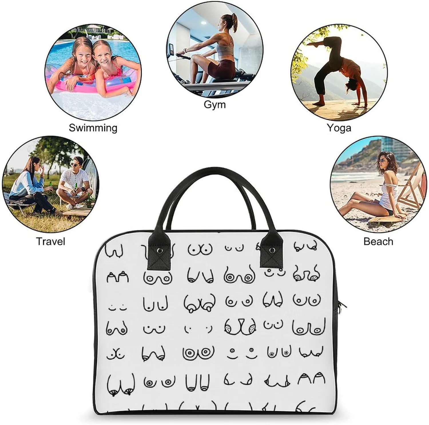 Juneteenth Travel Handbag with A Large Capacity Design That Can Be Reused