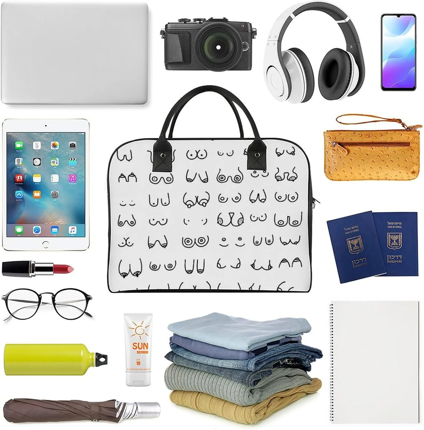 Juneteenth Travel Handbag with A Large Capacity Design That Can Be Reused