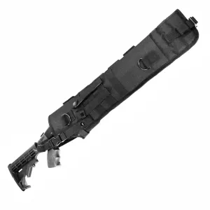 Kel-tec KSG 12 gauge pump Tactical Scabbard black hunting tactical Molle soft padded case Atv horse motorcycle holder adapter 25 inches.