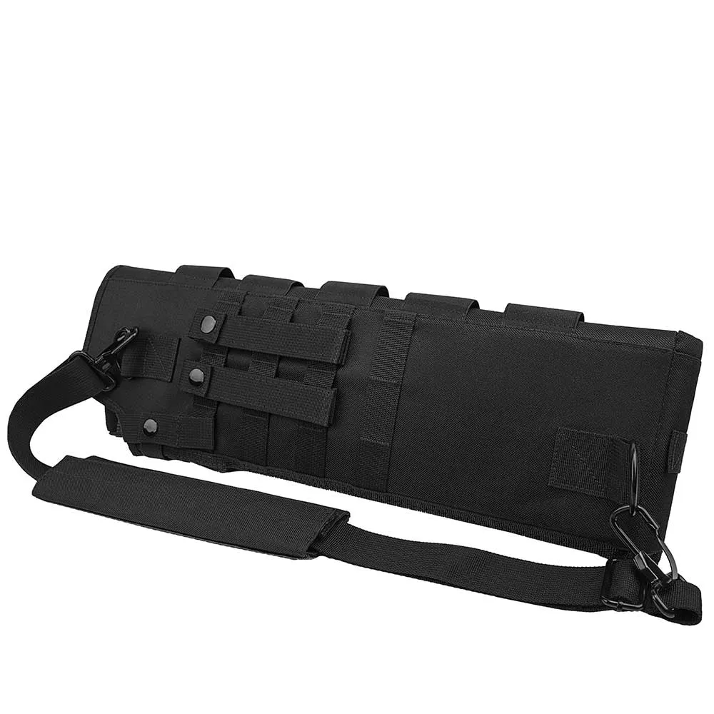 Kel-tec KSG 12 gauge pump Tactical Scabbard black hunting tactical Molle soft padded case Atv horse motorcycle holder adapter 25 inches.