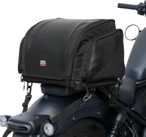 KEMIMOTO Motorcycle Tail Bag 40-50L Expandable Motorcycle Luggage Rack Helmet Sissy Bar Bag with Waterproof Rain Cover for Motorbike Daul Sport Dirt Bike Softail Dyna Touring Shadow Vulcan