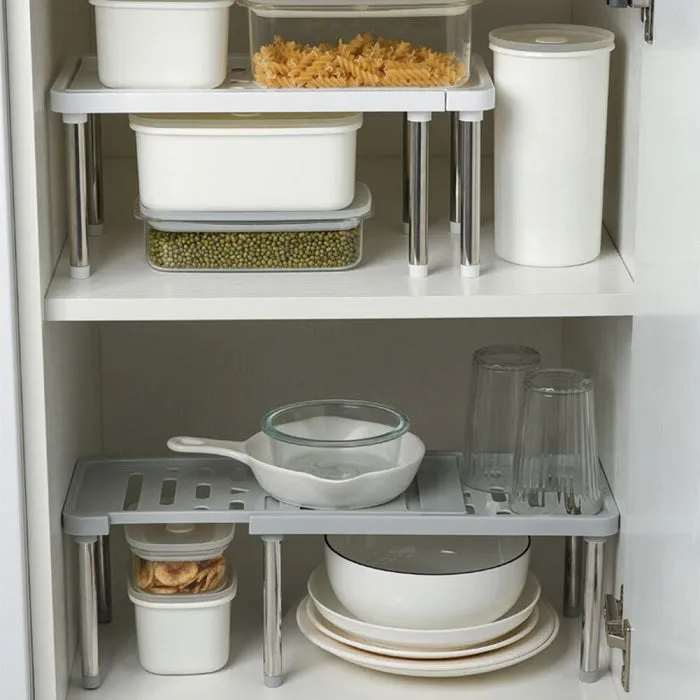 Kitchen Retractable Storage Rack - H02716