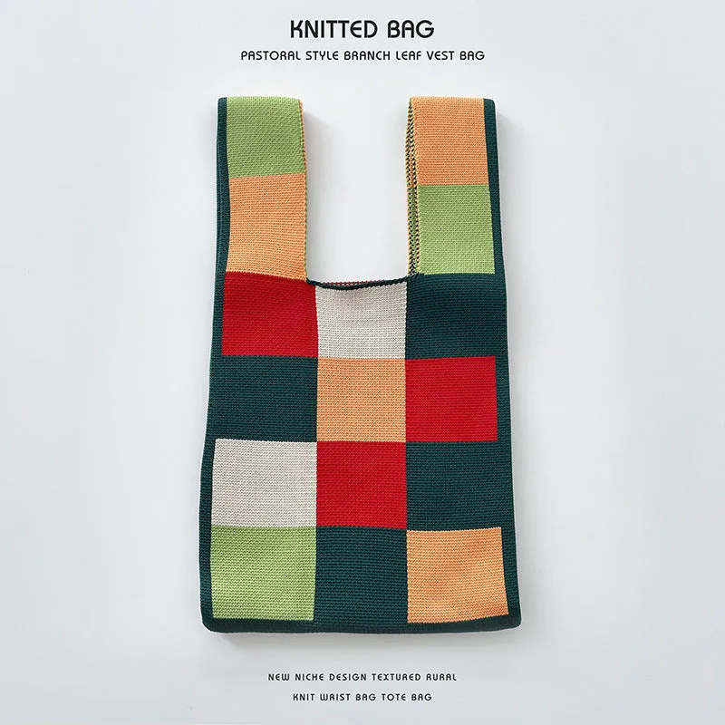 Knitted Bag - Retro