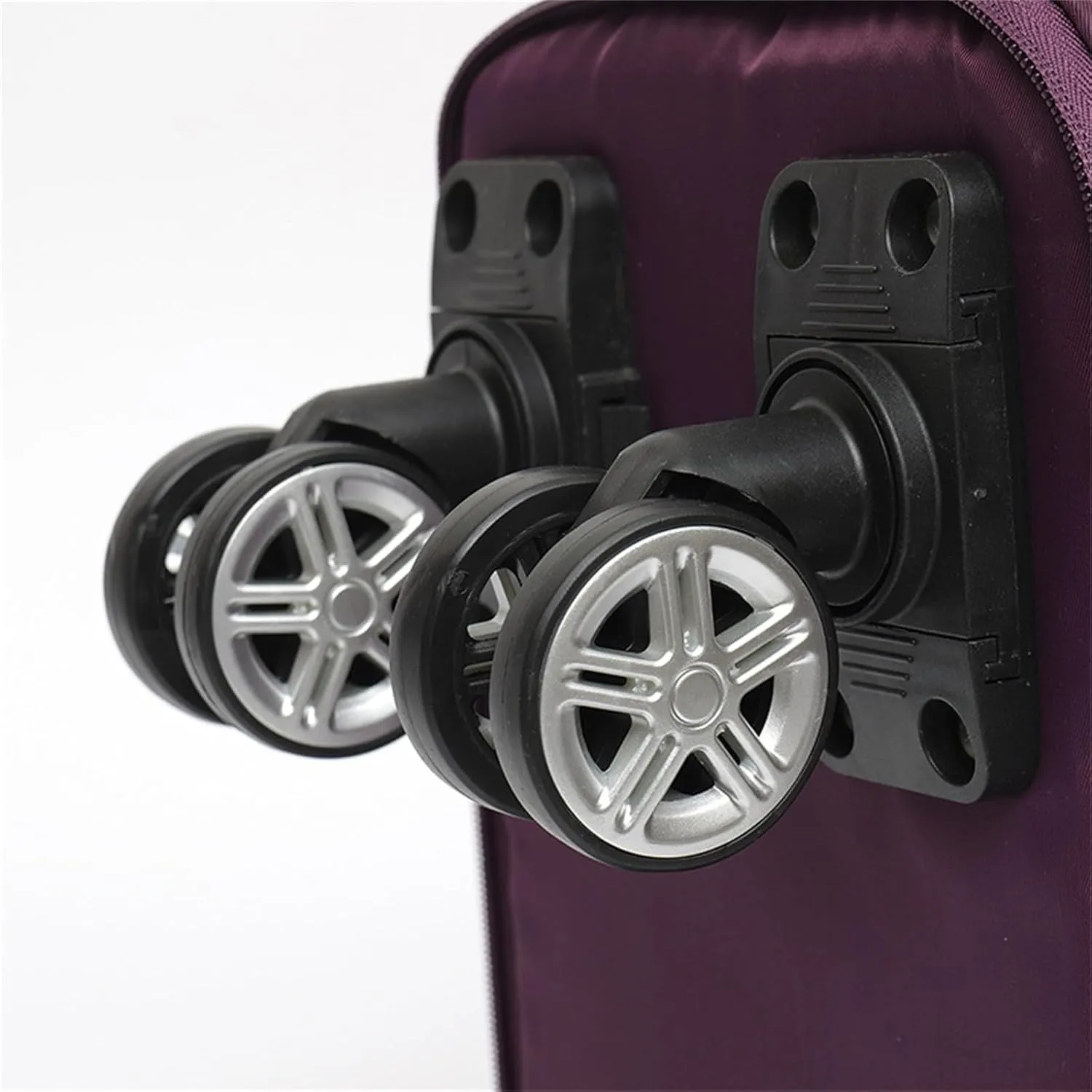 Kulken Travel Bag with Wheels, 2025 New Large Capacity Travel Bag - Universal Wheel Removable (non-wheeled, Pink)